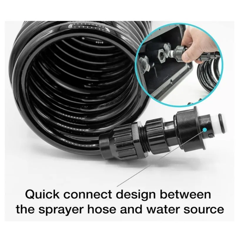 RV Exterior Quick Connect Spra